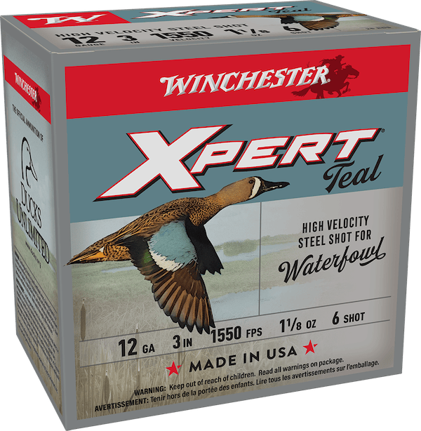 Winchester® Introduces XPERT® High Velocity Steel Shotshell for Teal—Shipping Now!